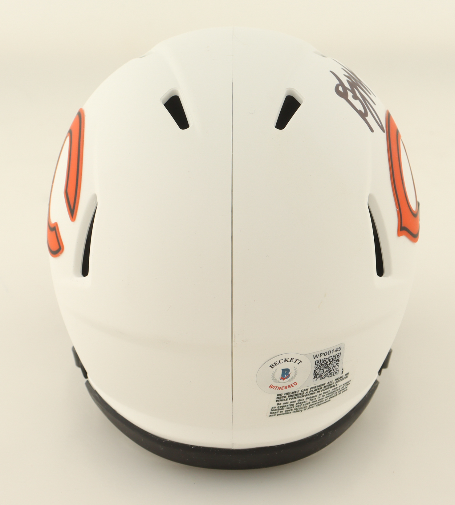 D.J. Moore Signed Bears Lunar Eclipse Alternate Speed Mini Helmet (Beckett) at PristineAuction.com D.J. Moore Signed Bears Lunar Eclipse Alternate Speed Mini Helmet (Beckett) at PristineAuction.com