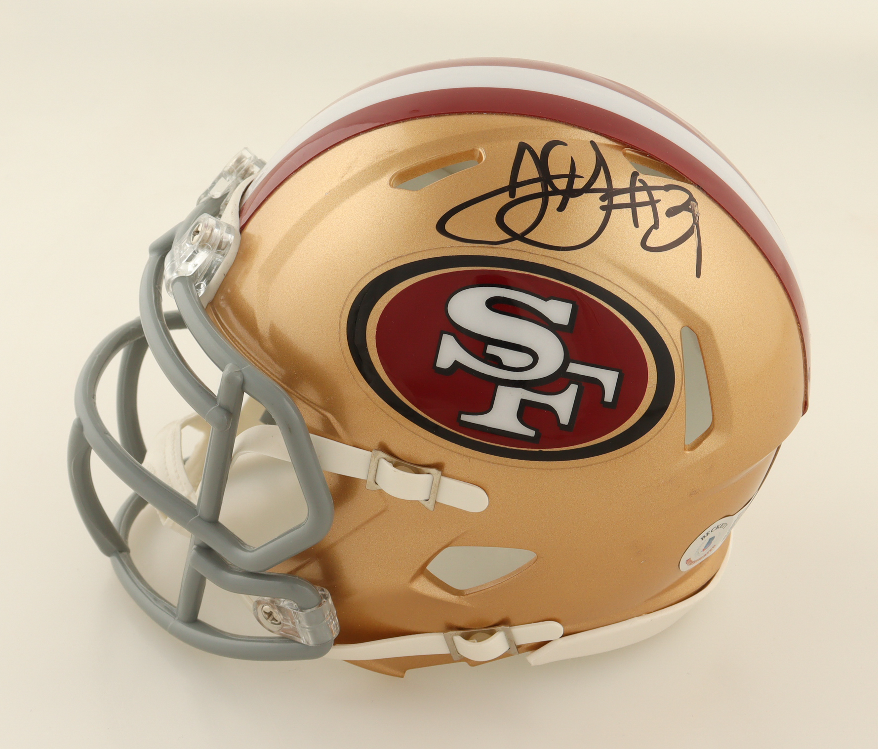 Tashaun Gipson Signed 49ers Speed Mini Helmet (Beckett) at PristineAuction.com Tashaun Gipson Signed 49ers Speed Mini Helmet (Beckett) at PristineAuction.com