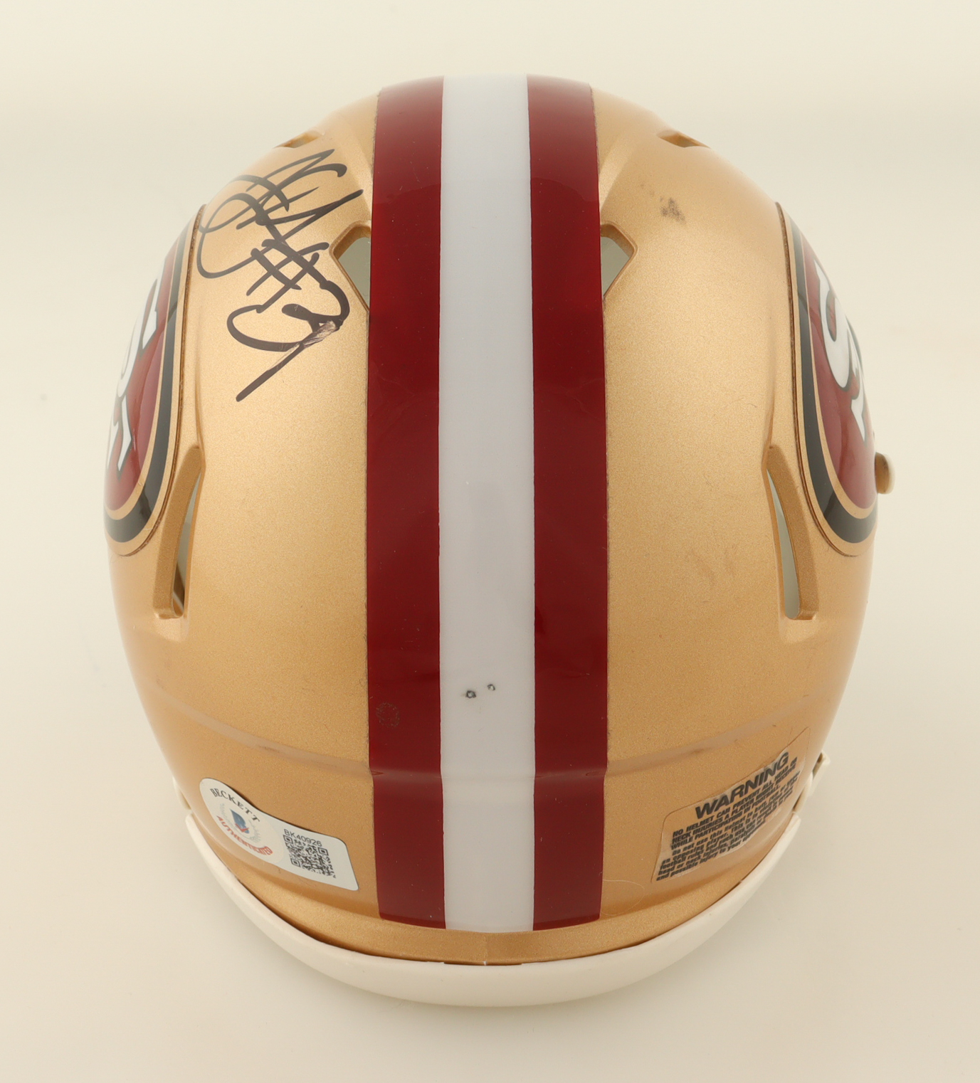 Tashaun Gipson Signed 49ers Speed Mini Helmet (Beckett) at PristineAuction.com Tashaun Gipson Signed 49ers Speed Mini Helmet (Beckett) at PristineAuction.com