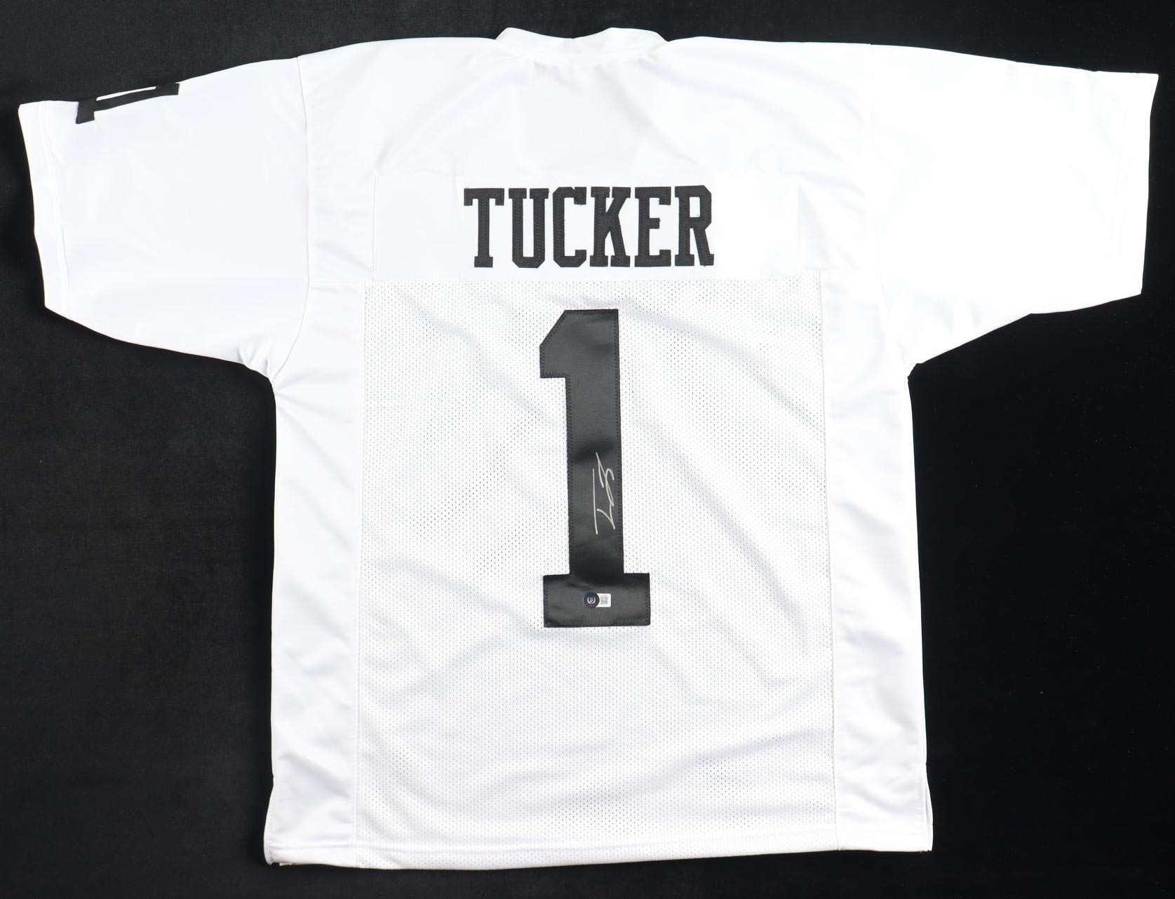 Tre Tucker Signed Jersey (Beckett) at PristineAuction.com Tre Tucker Signed Jersey (Beckett) at PristineAuction.com