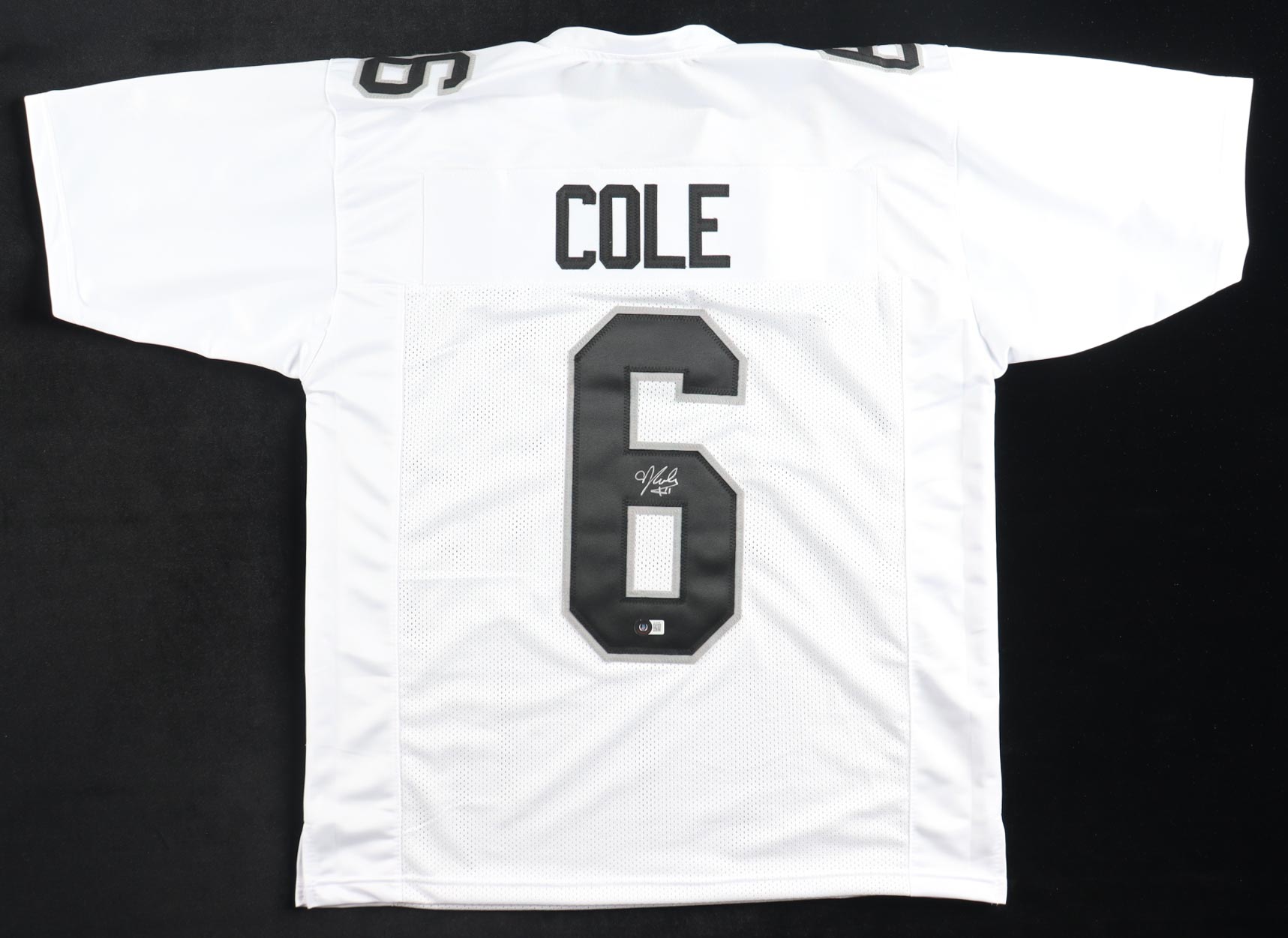 A. J. Cole III Signed Jersey (Beckett) at PristineAuction.com A. J. Cole III Signed Jersey (Beckett) at PristineAuction.com