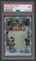 Derek Jeter 2013 Topps Chrome XFractor #10 (PSA 9) at PristineAuction.com