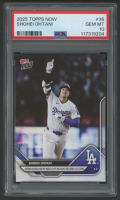 Shohei Ohtani 2025 Topps Now #35 (PSA 10) at PristineAuction.com