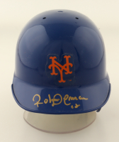 Robert Alomar Signed Mets Mini Helmet (Topps) at PristineAuction.com