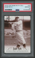 Babe Ruth 2016 Leaf Babe Ruth Collection #43 (PSA 10) at PristineAuction.com