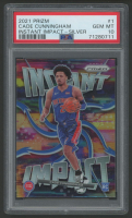Cade Cunningham 2021 Panini Prizm Instant Impact Silver #1 (PSA 10) at PristineAuction.com