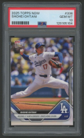 Shohei Ohtani 2025 Topps Now #338 (PSA 10) at PristineAuction.com