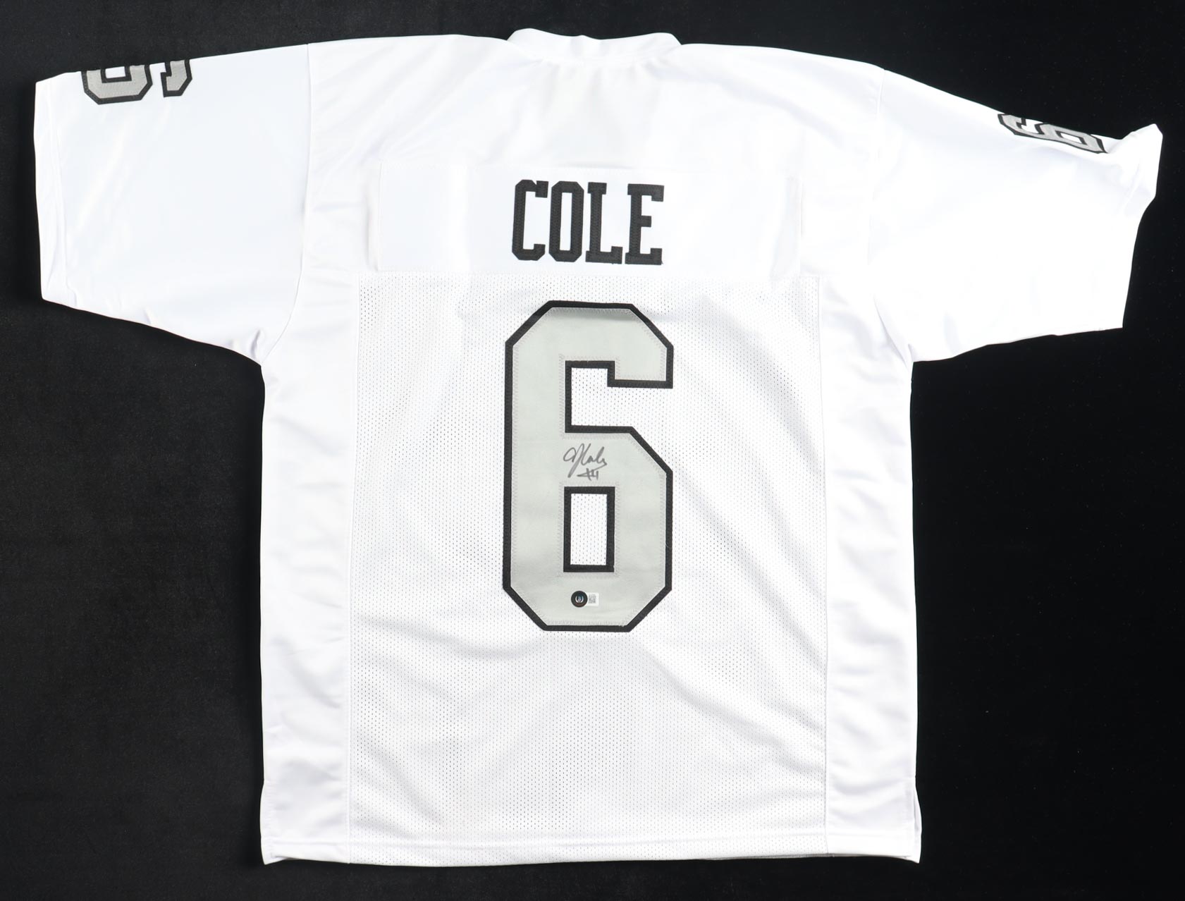 A. J. Cole III Signed Jersey (Beckett) at PristineAuction.com A. J. Cole III Signed Jersey (Beckett) at PristineAuction.com
