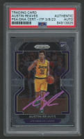 Austin Reaves Signed 2021 Panini Prizm #165 RC (PSA) at PristineAuction.com