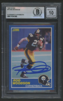 Rod Woodson Signed 1989 Score #78 (BGS | Auto 10) at PristineAuction.com