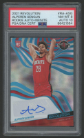 Alperen Sengun 2021 Revolution Rookie Autograph Infinite #RAASG #24/25 (PSA 8 | Auto 10) at PristineAuction.com