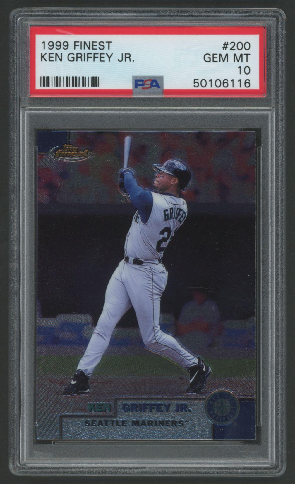 Ken Griffey Jr. 1999 Finest #200 (PSA 10) at PristineAuction.com Ken Griffey Jr. 1999 Finest #200 (PSA 10) at PristineAuction.com