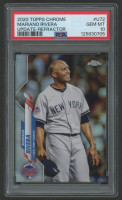 Mariano Rivera 2020 Topps Chrome Update Refractor #U72 #201/250 (PSA 10) at PristineAuction.com