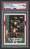 Kevin Greene Signed 1989 Topps #134 (PSA) at PristineAuction.com