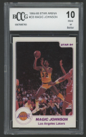 Magic Johnson 1984-85 Star Arena #D3 (BCCG 10) at PristineAuction.com