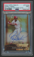 Barry Larkin 2024 Topps Tribute Pillars of the Game Autographs #PTGABL #20/75 (PSA 9) at PristineAuction.com