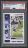 CeeDee Lamb 2020 Panini Chronicles Pink #25 (PSA 10) at PristineAuction.com