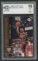 Michael Jordan 1996-97 Upper Deck #16 (BCCG 10) at PristineAuction.com