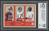 Eli Manning / Philip Rivers / Ben Roethlisberger 2004 Fleer Tradition #351 (BCCG 10) at PristineAuction.com