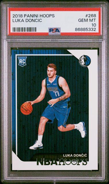 Luka Doncic 2018 Hoops #268 (PSA 10) at PristineAuction.com Luka Doncic 2018 Hoops #268 (PSA 10) at PristineAuction.com