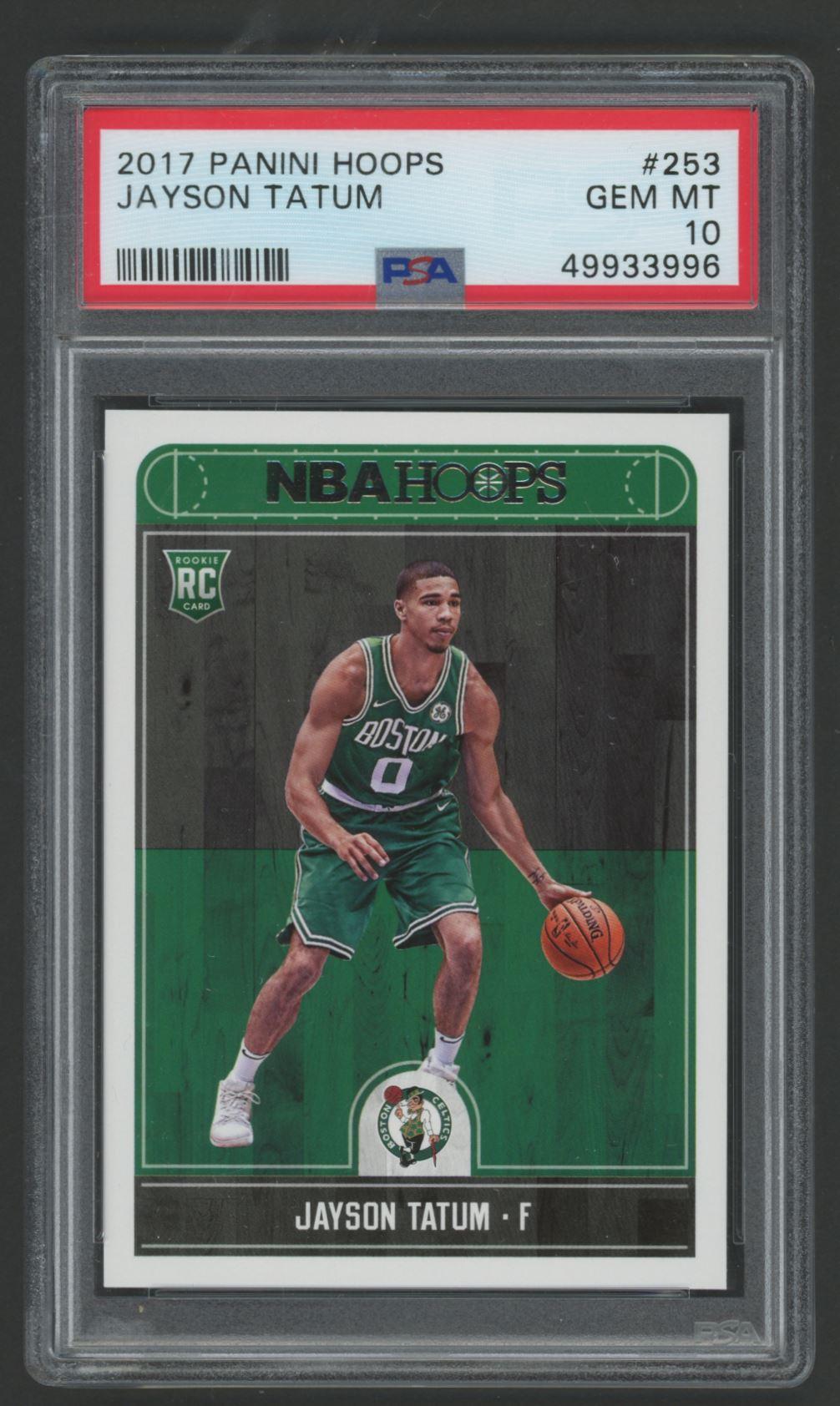 Jayson Tatum 2017 Hoops #253 (PSA 10) at PristineAuction.com Jayson Tatum 2017 Hoops #253 (PSA 10) at PristineAuction.com