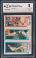 228 Fred Brown / 31 Larry Bird TL / 198 Ron Brewer 1980-81 Topps #165 (BCCG 9) at PristineAuction.com