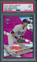 Cody Bellinger 2017 Topps Chrome Pink Refractors #79 (PSA 9) at PristineAuction.com