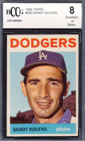 Sandy Koufax 1964 Topps #200 (BCCG 8) at PristineAuction.com
