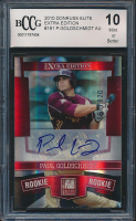 Paul Goldschmidt 2010 Donruss Elite Extra Edition AU #191 #551/820 (BCCG 10) at PristineAuction.com