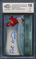 Paul Goldschmidt 2010 Bowman Platinum Prospect Autographs Refractors #PG RC (BCCG 10) at PristineAuction.com