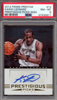 Kawhi Leonard 2012-13 Prestige Prestigious Picks Signatures #14 (PSA 8) at PristineAuction.com