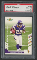 Adrian Peterson 2007 Score #341 RC (PSA 10) at PristineAuction.com