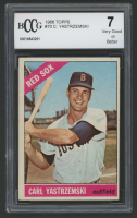 Carl Yastrzemski 1966 Topps #70 (BCCG 7) at PristineAuction.com