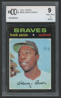 Hank Aaron 1971 Topps #400 (BCCG 9) at PristineAuction.com