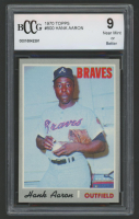 Hank Aaron 1970 Topps #500 (BCCG 9) at PristineAuction.com