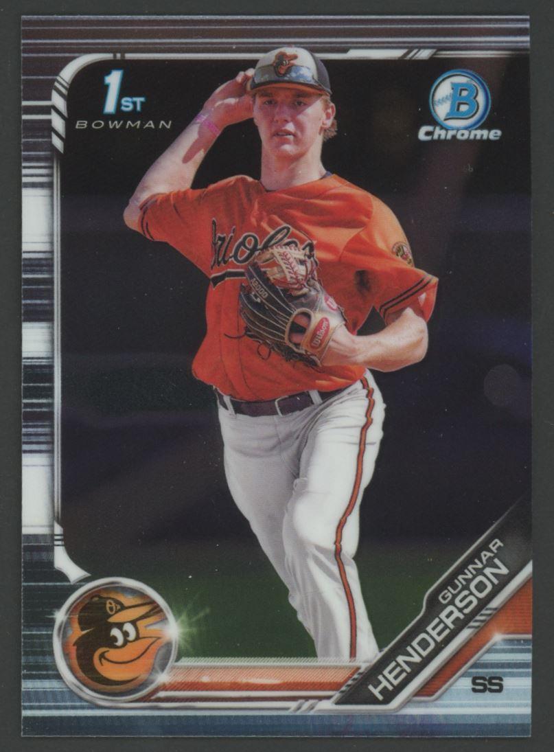 Gunnar Henderson 2020 Bowman Chrome #BDC22 RC at PristineAuction.com Gunnar Henderson 2020 Bowman Chrome #BDC22 RC at PristineAuction.com