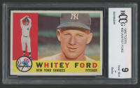 Whitey Ford 1960 Topps #35 (BCCG 9) at PristineAuction.com