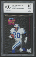 Barry Sanders 1997 Playoff Zone Frenzy #11 (BCCG 10) at PristineAuction.com