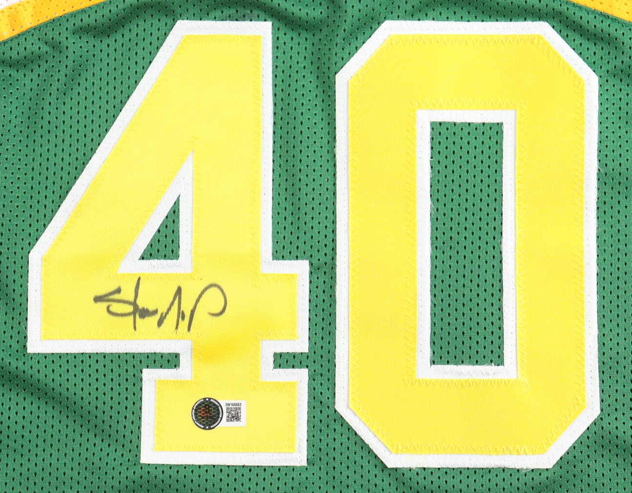 Shawn Kemp Signed Jersey (Beckett) at PristineAuction.com Shawn Kemp Signed Jersey (Beckett) at PristineAuction.com