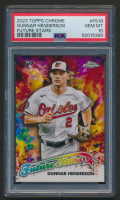 Gunnar Henderson 2023 Topps Chrome Future Stars #FS18 RC (PSA 10) at PristineAuction.com