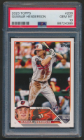 Gunnar Henderson 2023 Topps #206 RC (PSA 10) at PristineAuction.com