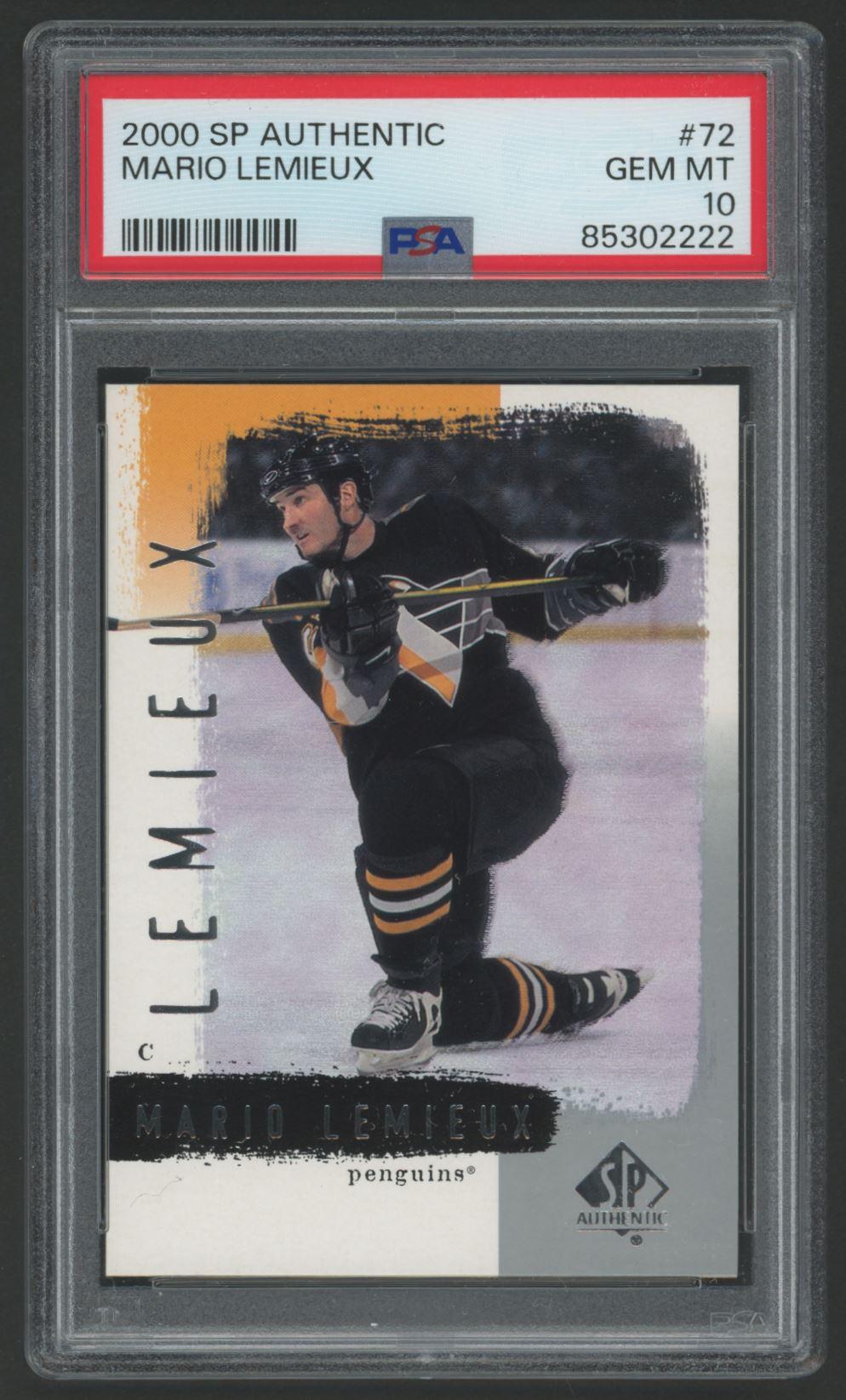 Mario Lemieux 2000 SP Authentic #72 (PSA 10) at PristineAuction.com Mario Lemieux 2000 SP Authentic #72 (PSA 10) at PristineAuction.com