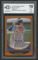 Aaron Judge 2013 Bowman Draft Draft Picks Orange #BDPP19 #200/250 (BCCG 10) at PristineAuction.com