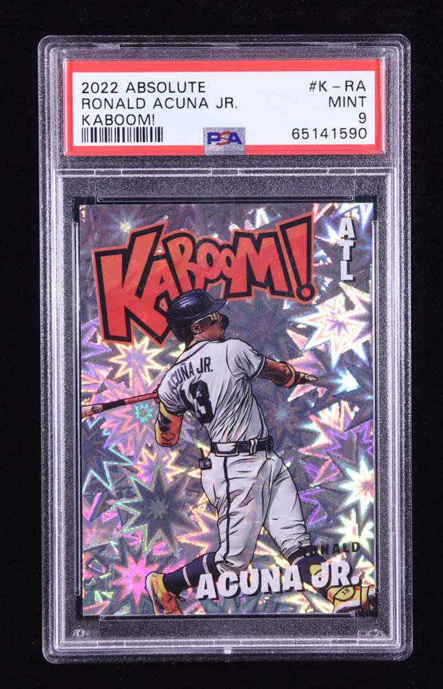 Ronald Acuna Jr. 2022 Absolute Kaboom #4 (PSA 9) at PristineAuction.com Ronald Acuna Jr. 2022 Absolute Kaboom #4 (PSA 9) at PristineAuction.com
