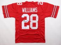 Miyan Williams Signed Jersey (Beckett) at PristineAuction.com