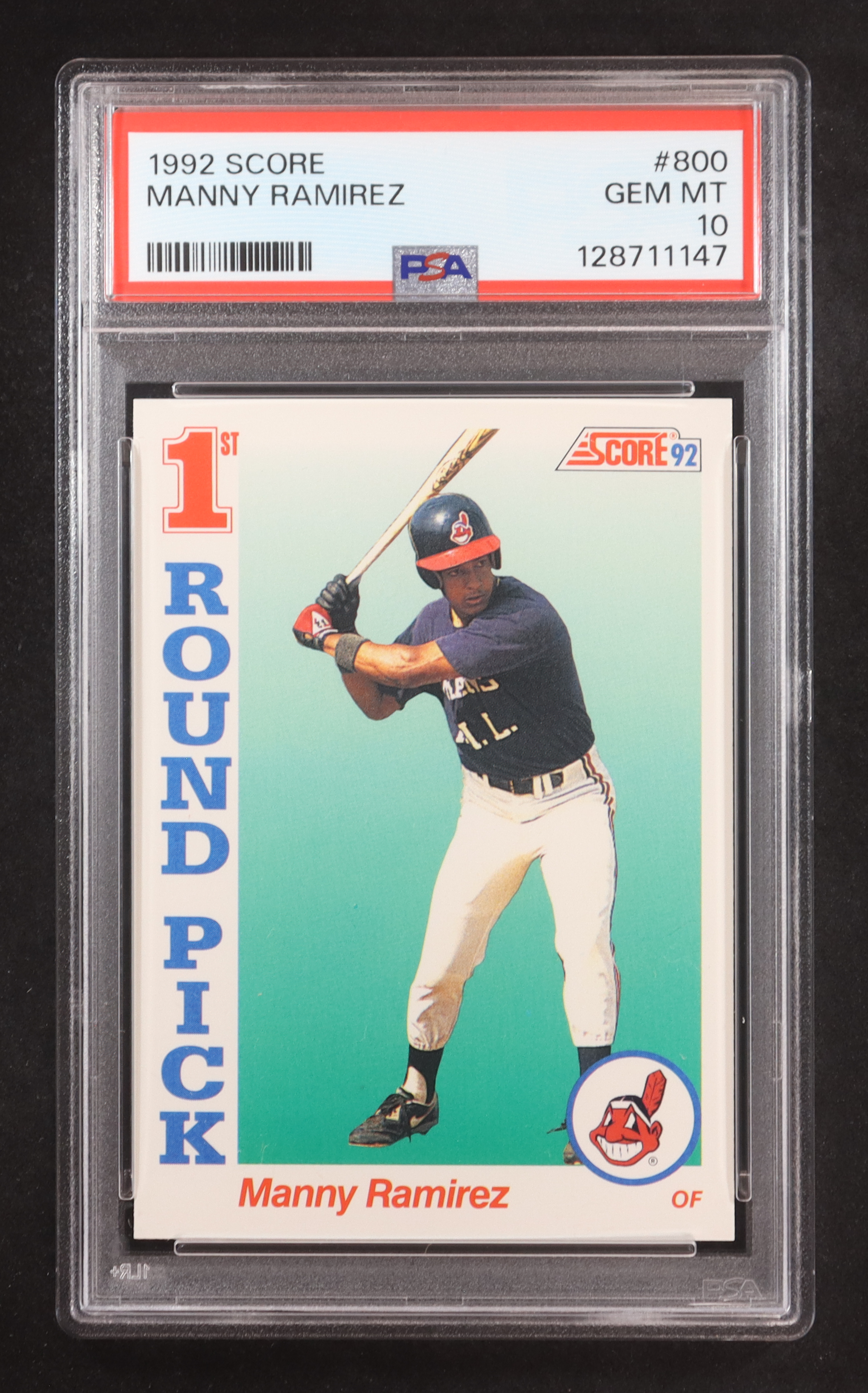 Manny Ramirez 1992 Score #800 RC (PSA 10) at PristineAuction.com Manny Ramirez 1992 Score #800 RC (PSA 10) at PristineAuction.com