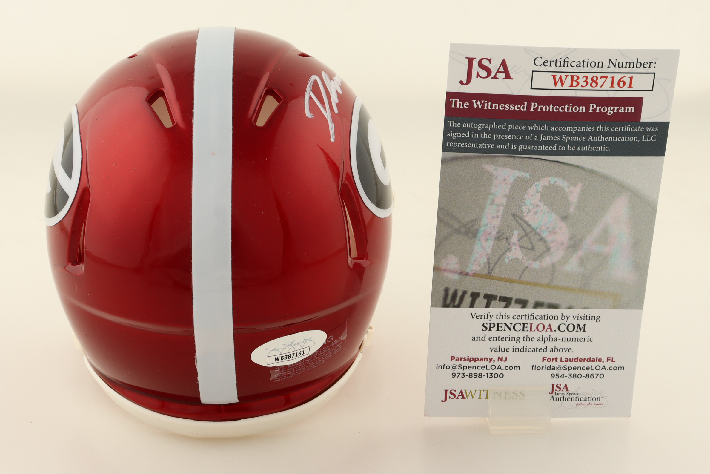 D'Andre Swift Signed Georgia Bulldogs Flash Alternate Speed Mini Helmet (JSA) at PristineAuction.com D'Andre Swift Signed Georgia Bulldogs Flash Alternate Speed Mini Helmet (JSA) at PristineAuction.com