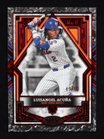 Luisangel Acuna 2025 Topps Tier One Red Foil #92 #49/50 at PristineAuction.com