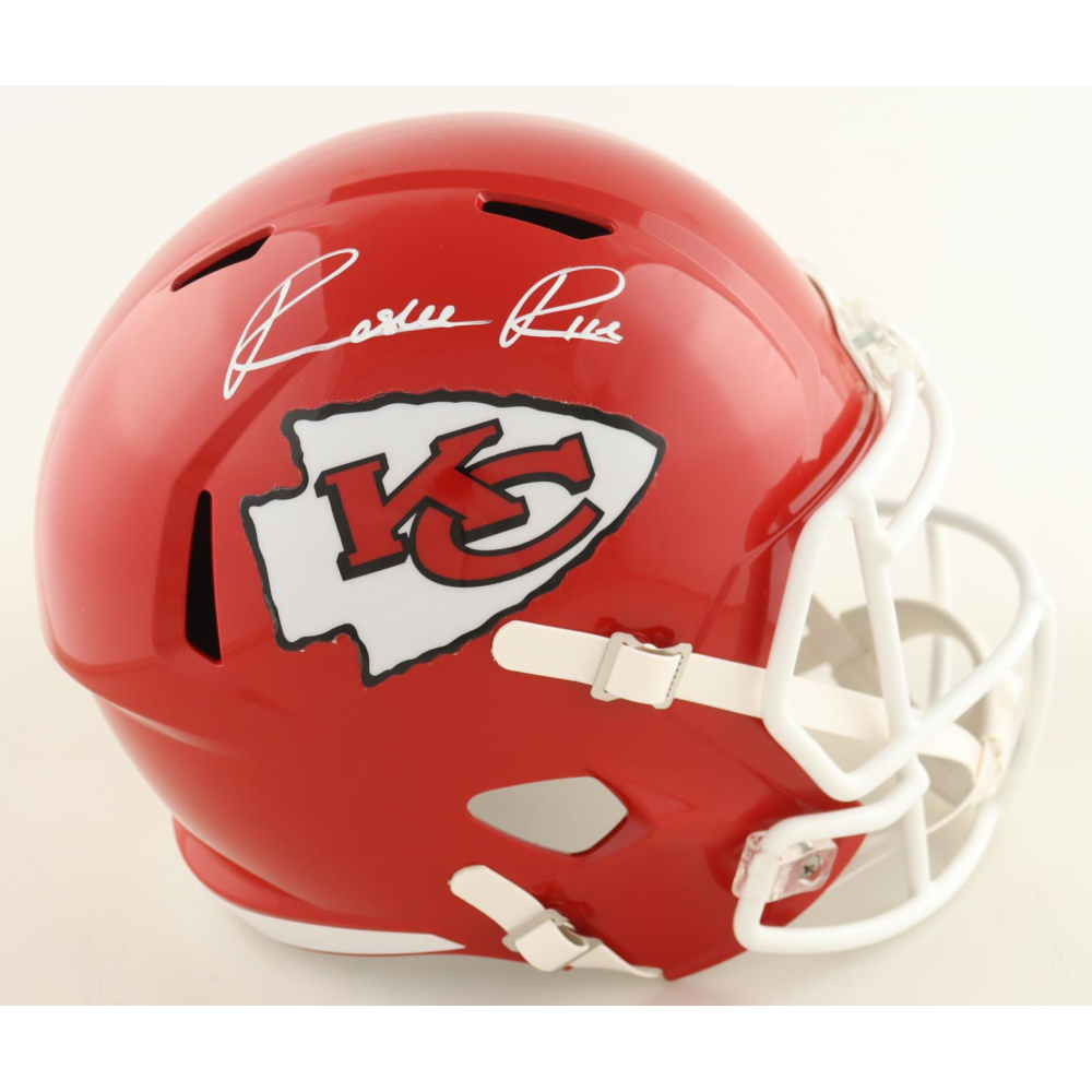 Rashee Rice Signed Chiefs Full-Size Speed Helmet (Beckett) at PristineAuction.com