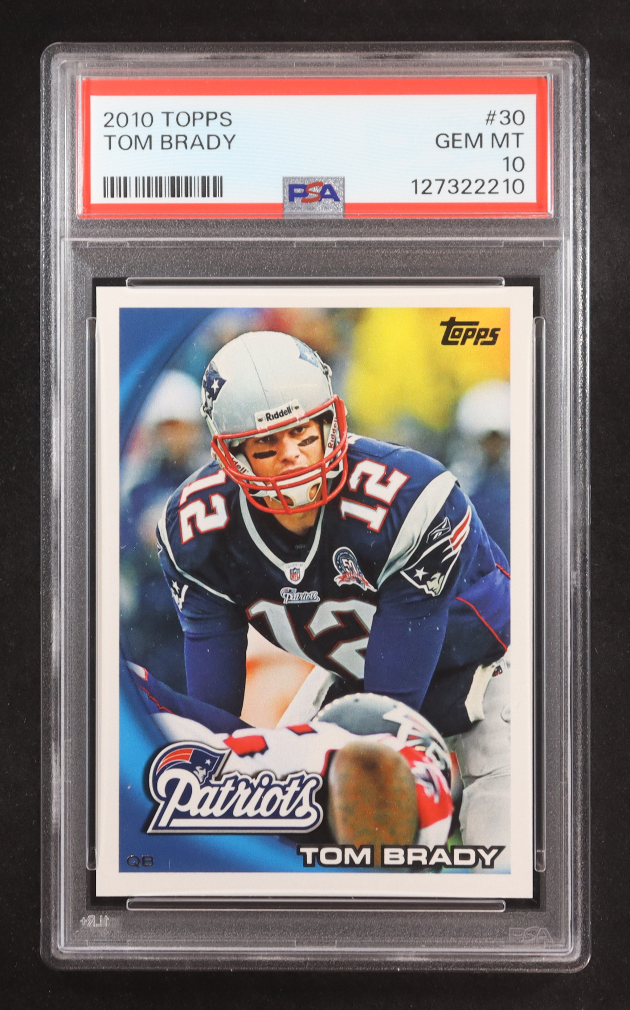 Tom Brady 2010 Topps #30 (PSA 10) at PristineAuction.com Tom Brady 2010 Topps #30 (PSA 10) at PristineAuction.com